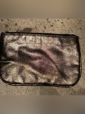 Victoria's Secret Shimmery Bronze Makeup Pouch